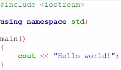 No 1 tech: Why do we use iostream and namespace in C++