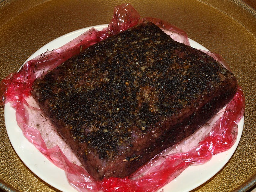 Pellet Smoker Cooking Tatonka Pastrami