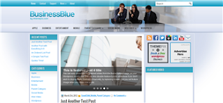 BusinessBlue Wordpress Template