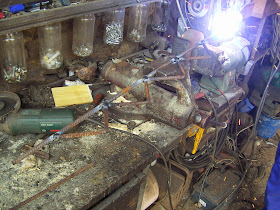 El rincón de un aprendiz: Arco de hierro para el jardín