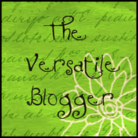 Two-Time The Versatile Blogger Award Recipient