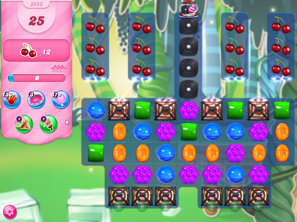 Candy Crush Saga level 3552 Candy Crush Saga level 3552