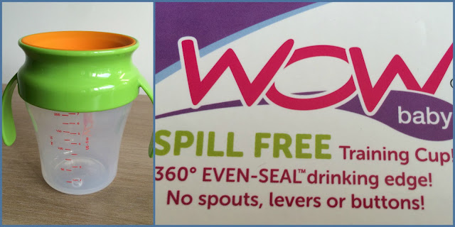 WOW non spill baby training cup 