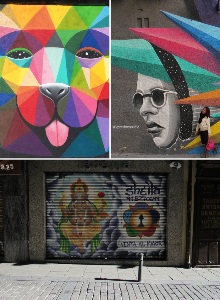 Valentina Vaguada: Malasaña, madrid, art, street art, urban art, murals, murales, spain, españa