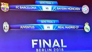 Partidos de Semifinales de la Champions League 2015