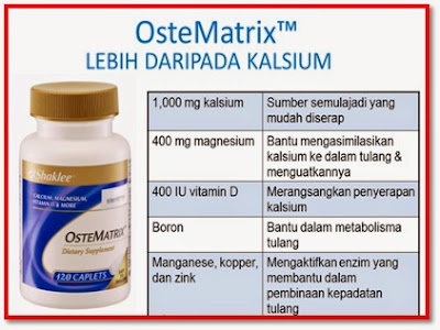 Ostematrix Ostematrix Shaklee Bukan Sekadar Kalsium