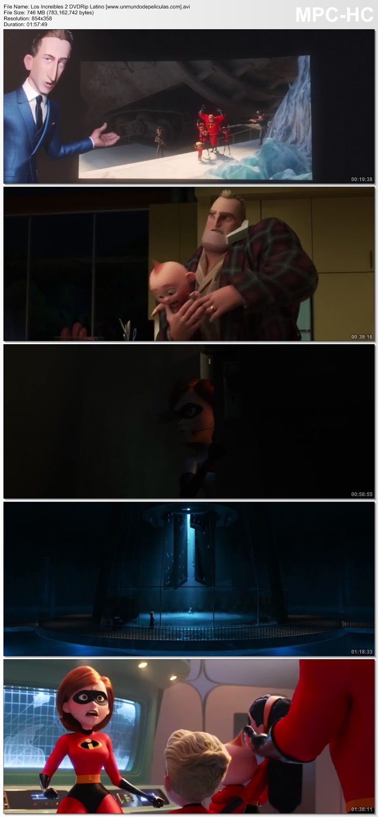 Capturas de la película.