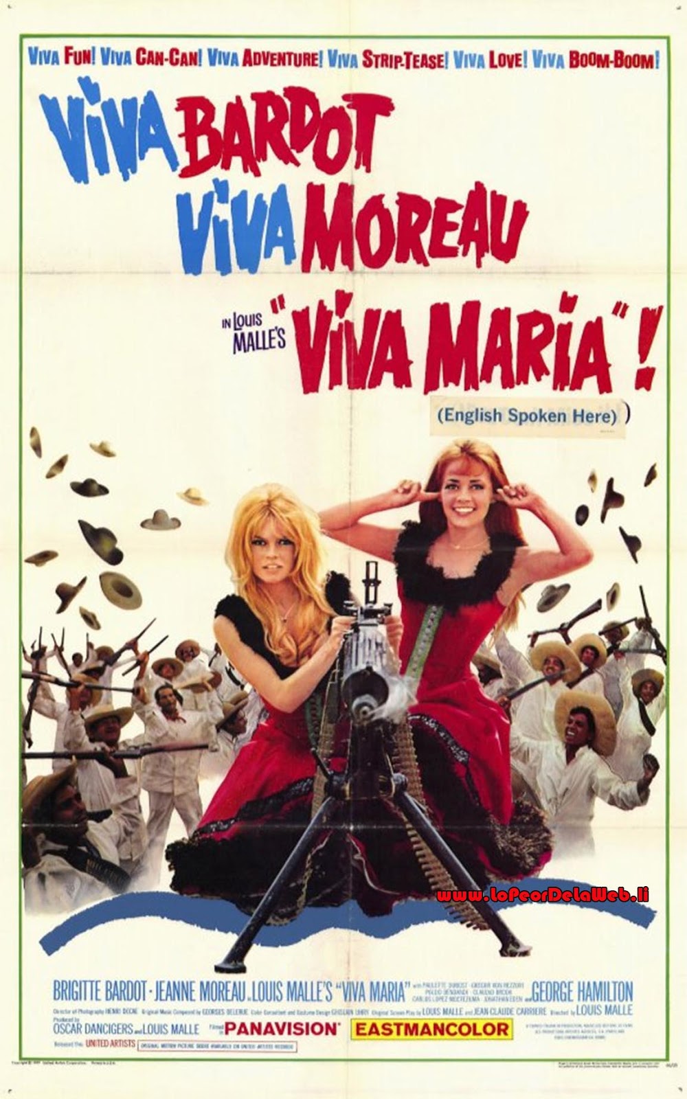¡Viva María! (1965 / Western / Brigitte Bardot / Dual)