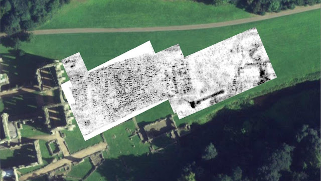 Ground-penetrating radar reveals 500 graves at Fountains Abbey in Yorkshire