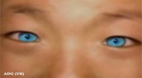 Video : ミュータント ? !、暗闇でも見える不思議な青い目を持って生まれた中国人の男の子 ! !