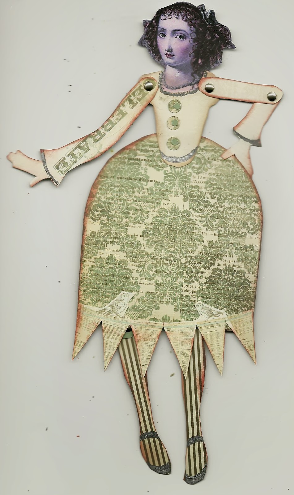 The Art Junkie Paper Art Dolls