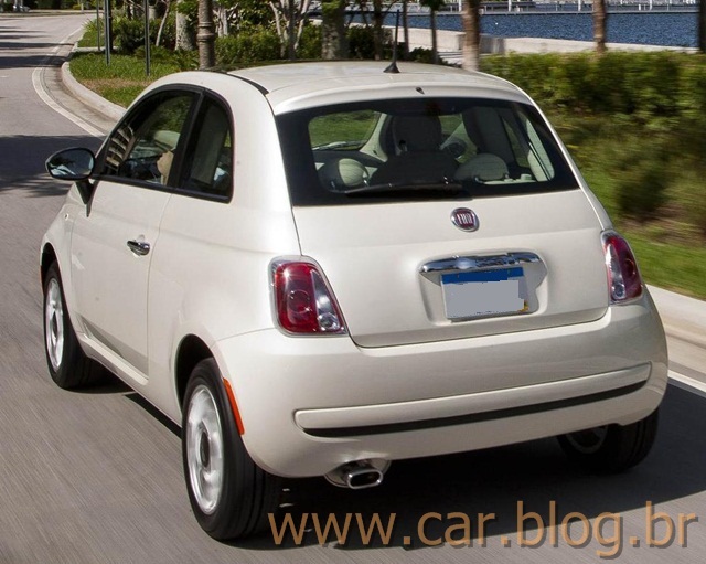 Fiat 500 Cult 14 Evo Flex traseira Outro ponto interessante o fato de 