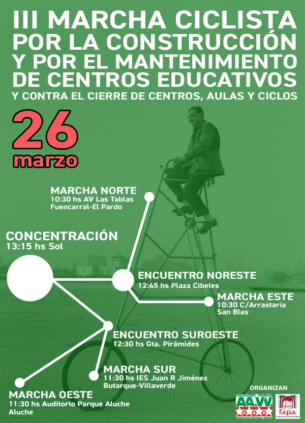 26 de marzo Marcha Ciclista