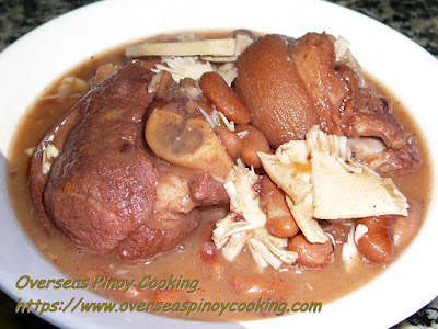 Pork Pata with Red Beans and Langka Recipe