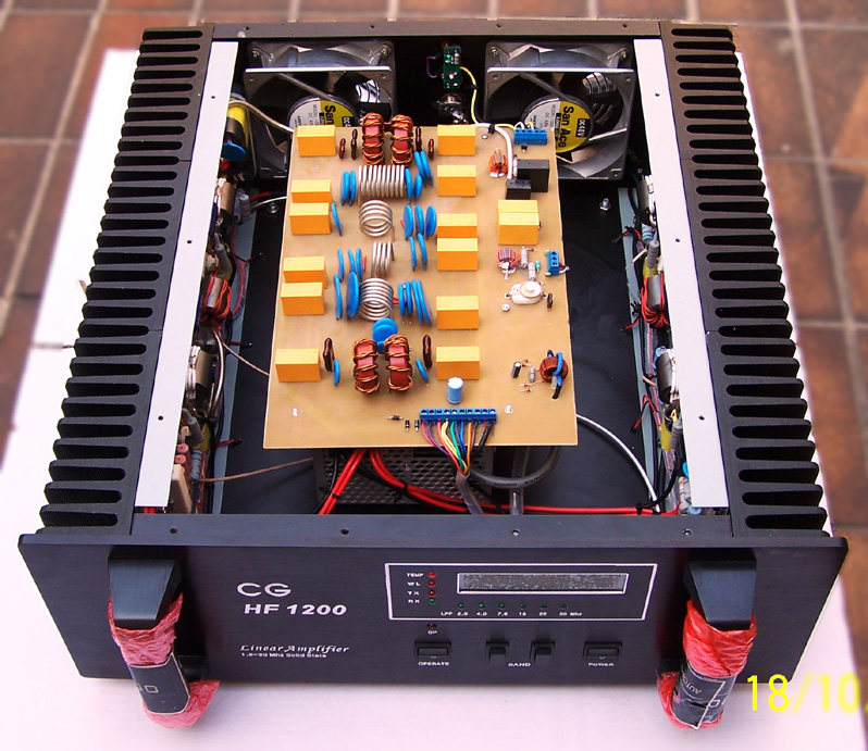 Amateur Radio interest of SV1CDY Chinese Linear Amplifier CG HF1200