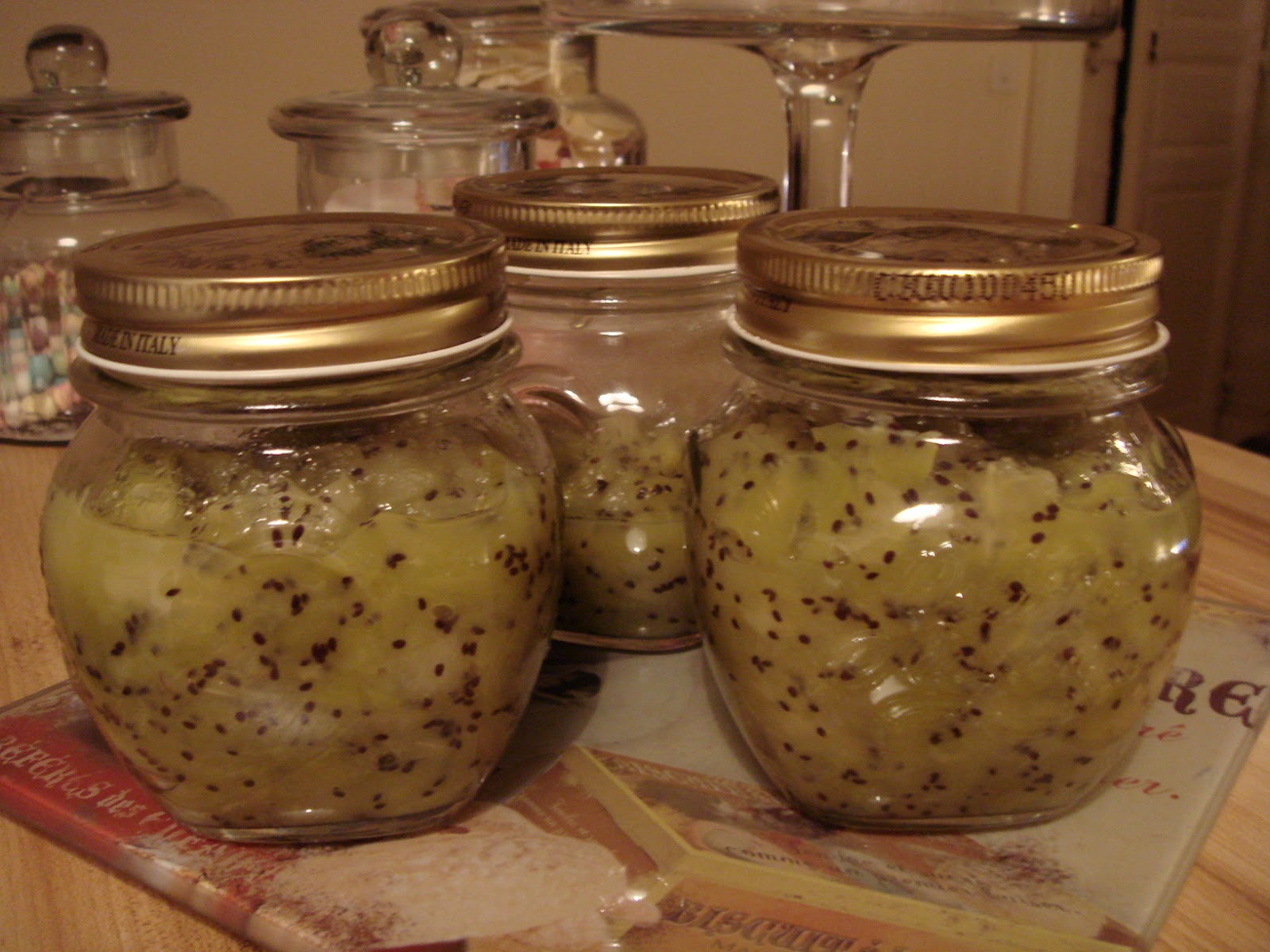 Les recettes d'Emilie Compote de kiwis et poires