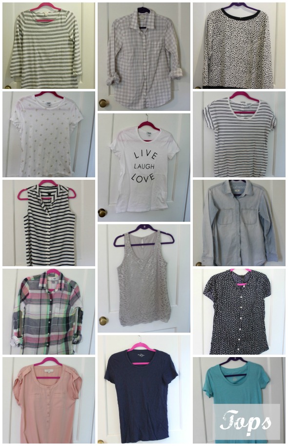 Spring Capsule Wardrobe Tops | www.shealennon.com