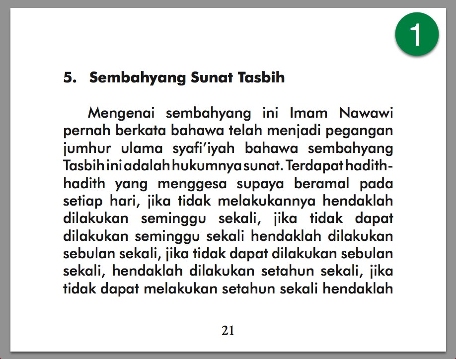 Susu IgG-Plus di Sepanjang Jalan Dari Pendang: Cara Mengerjakan Solat