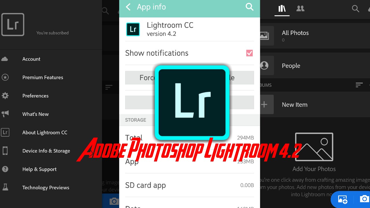 Adobe Lightroom Premium
