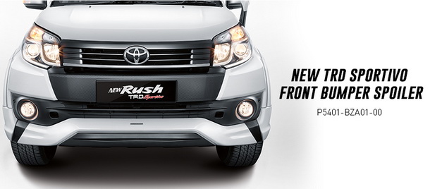 New TRD Sportivo Front bumper spoiler New TRD Sportivo Front bumper spoiler