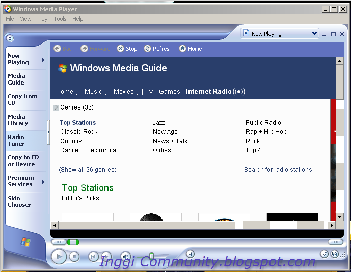 Inggi community Tips Mendengarkan Radio Di Komputer Dengan Windows