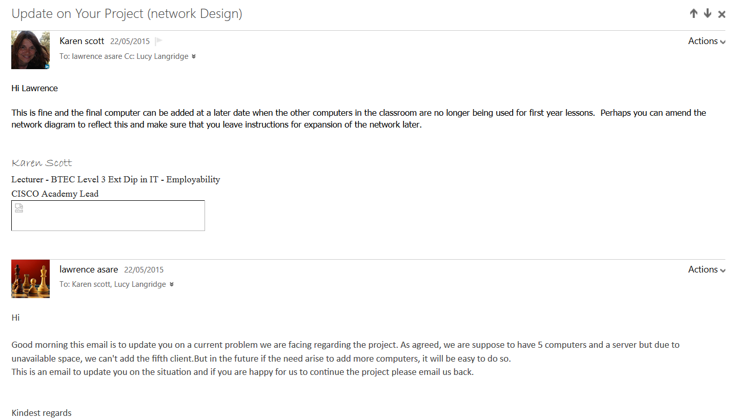 Project Blog (Cisco Network Design): Project Review 1