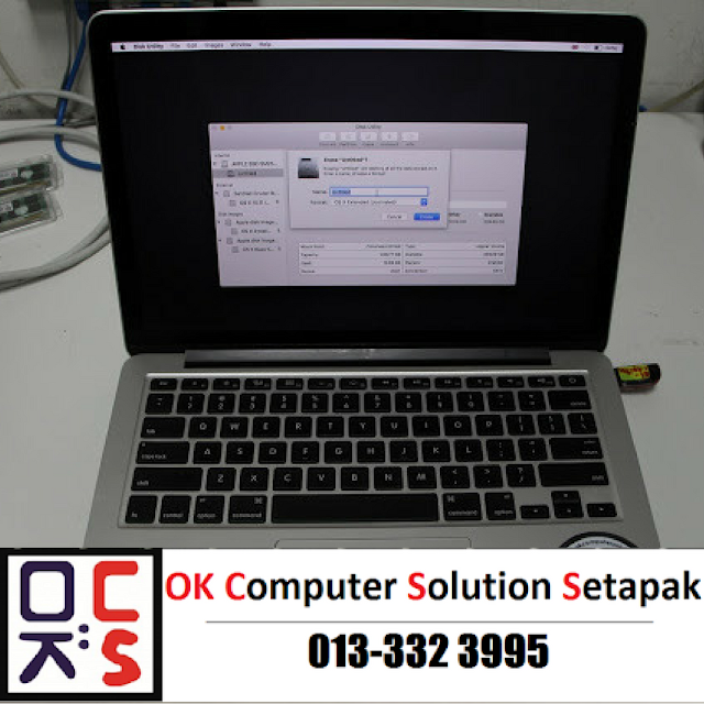 [SOLVED] FORMAT MACBOOK | REPAIR MACBOOK GOMBAK