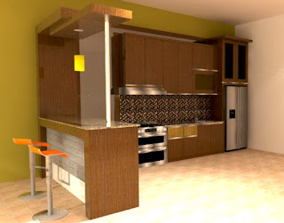 kitchen set dengan mini bar surabaya sidoarjo kitchen set murah surabaya sidorajo
