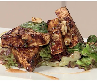 How to make tofu salad step by step