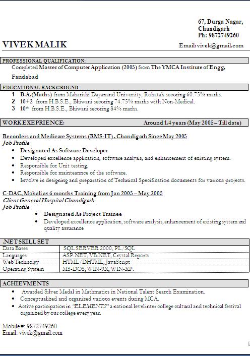 Resume Template Designs