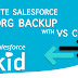 How To Take Complete Salesforce Org Backup With VS Code