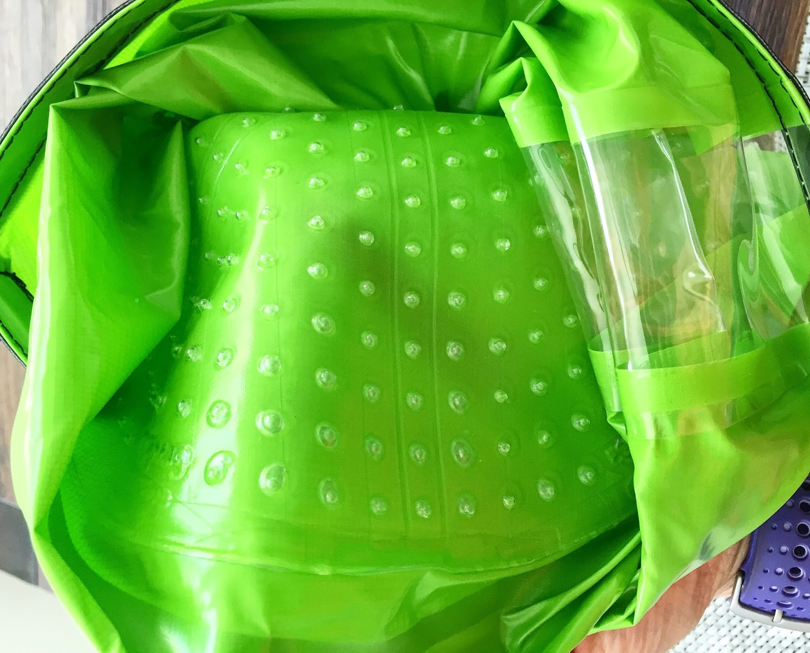 Run Hike Play The Scrubba Wash Bag Review Giveaway Scrubba Wash Bag Nodules