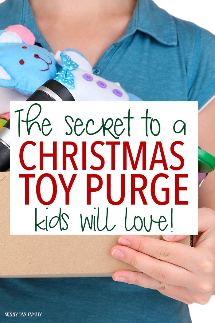 The Secret to a Christmas Toy Purge Kids Will Love Sunny Day Family