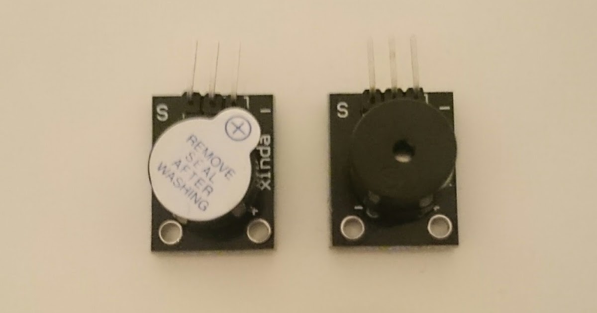 michaelsarduino Aktiver und Passiver Buzzer