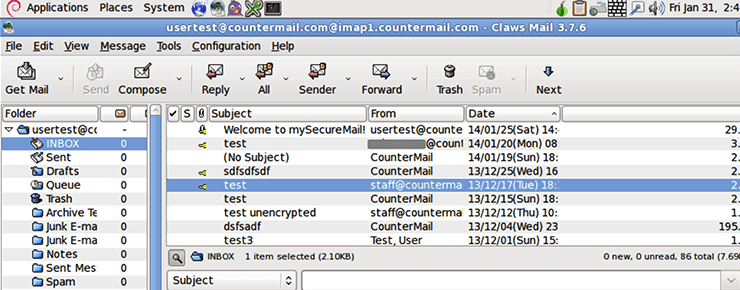 Claws Mail email client app