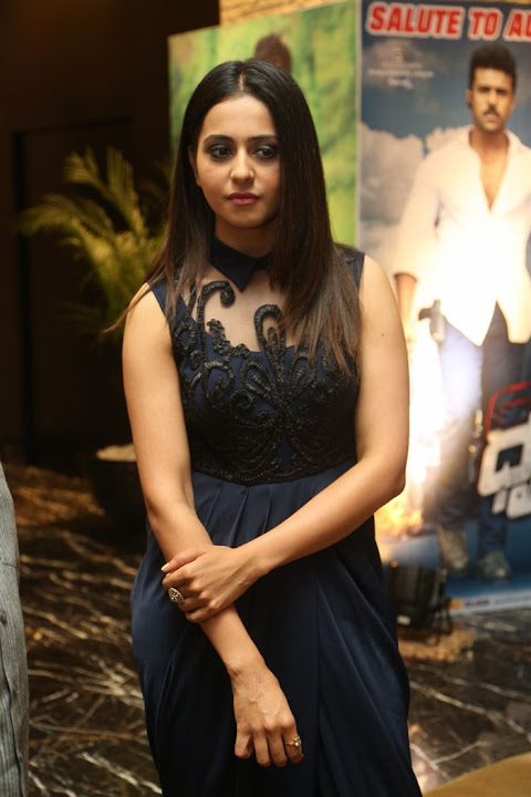 Rakul Preet at Dhruva Salute Meet