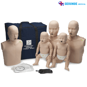 Manekin CPR Prestan Family Pack 5 Manikin : 2 Adult + 1 Child + 2 Infant Manikins (PP-FM-500M)