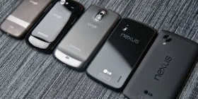 Smartphone kerjasama Google Nexus dengan berbagai vendor ternama