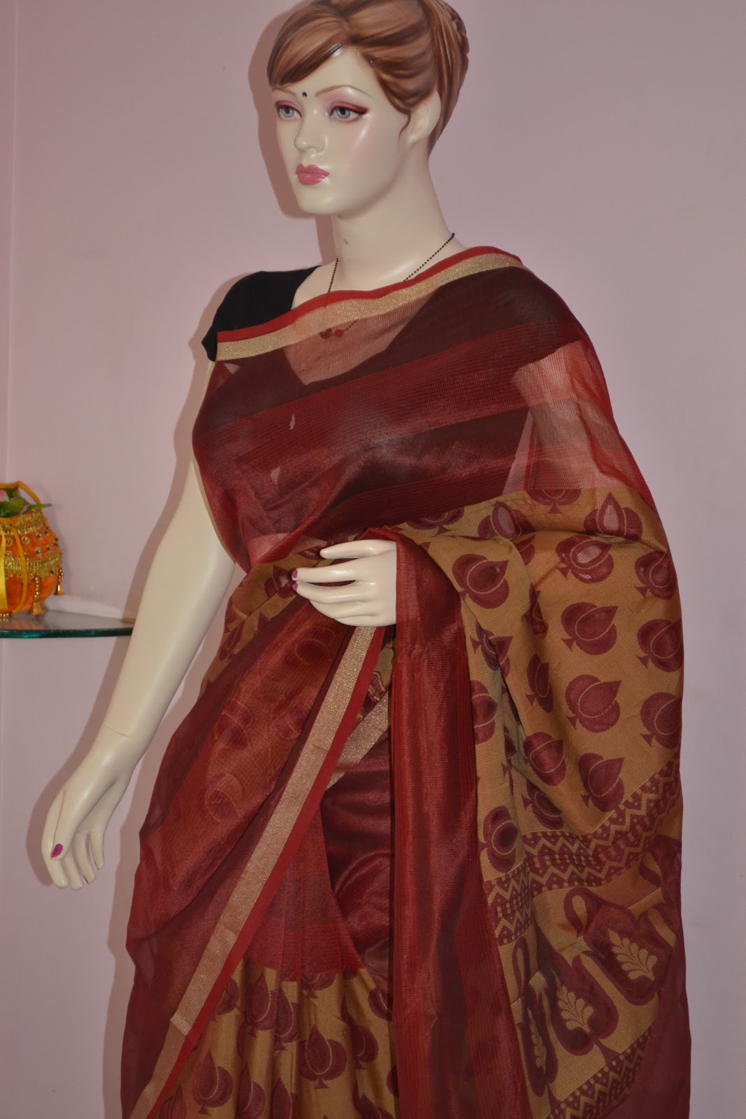 Sree Collections: Kora Silk Weaving Saree (New Arraival..)