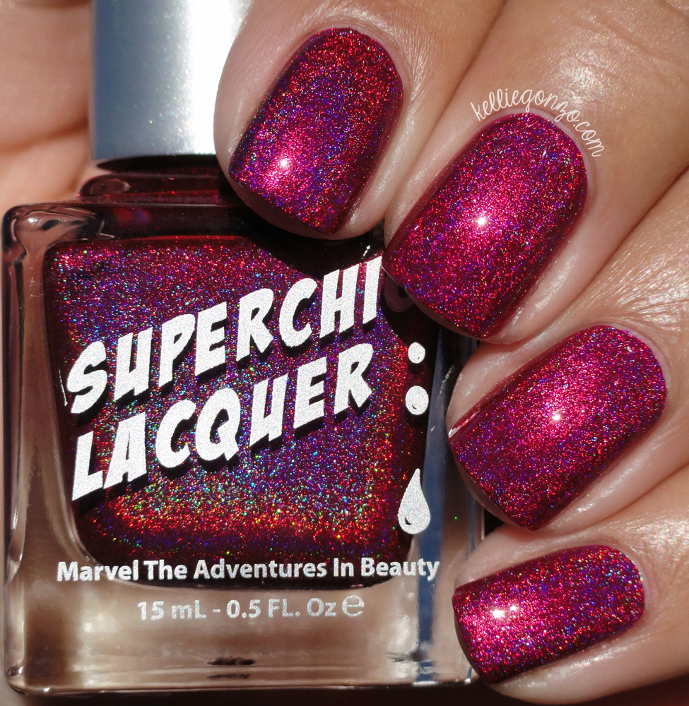 KellieGonzo SuperChic Lacquer Urban Dictionary Collection Swatches