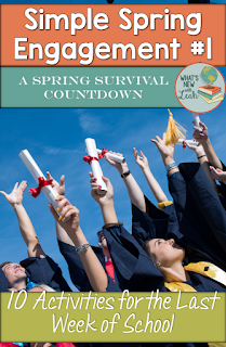 You've made it to the last week of school, but you're seriously burned out. What to do?! Read this blog post, of course - it rounds up 10 activities that are perfect for secondary grades during the last week of school! We're all tired at the end of the year, so these activities will help you and your high school students stay sane. Read more here! You've made it to the last week of school, but you're seriously burned out. What to do?! Read this blog post, of course - it rounds up 10 activities that are perfect for secondary grades during the last week of school! We're all tired at the end of the year, so these activities will help you and your high school students stay sane. Read more here!