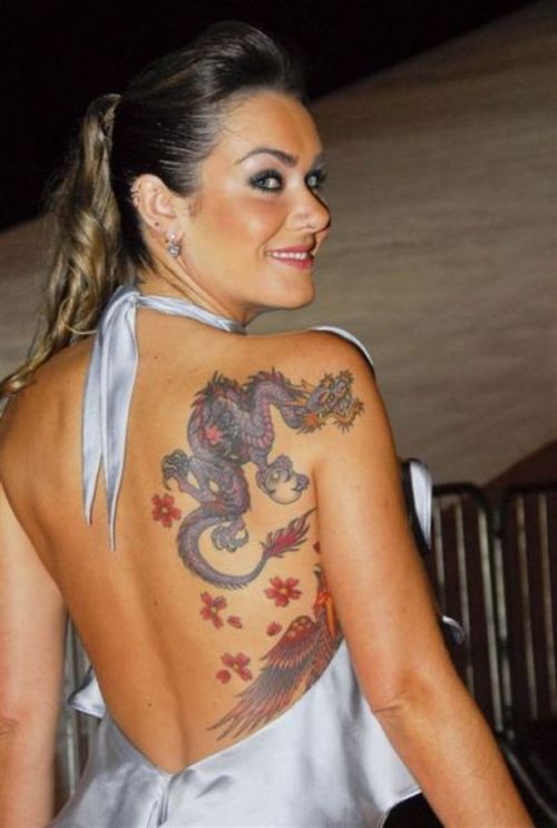 japanese cloud tattoo Dragon Tattoos For Women Designs | Latest Fashion Club