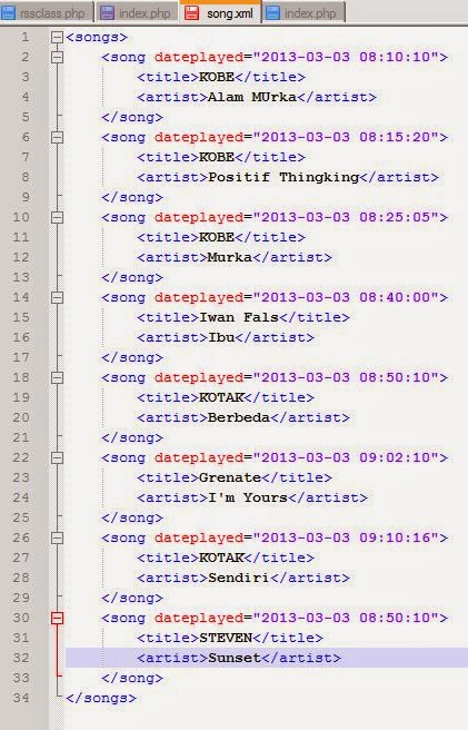 Xml song. Xml song