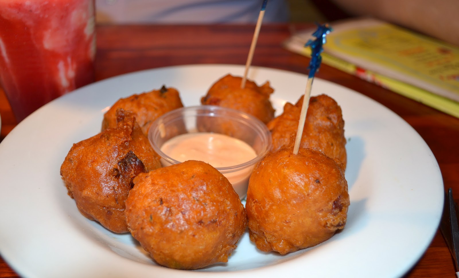 Conch Fritters anyone? The most popular Bahamian appetizer. Bahamian