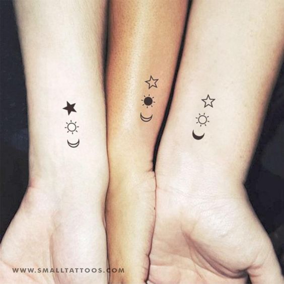 250+ Matching Best Friend Tattoos For Boy and Girl (2020) Small