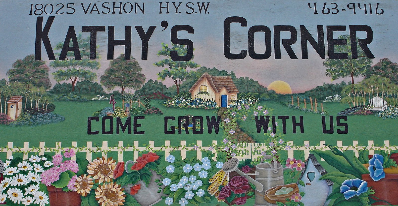 The Outlaw Gardener Vashon Island act three; Of Cabbages, Kings, and a