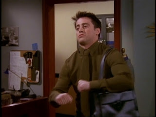 Funny Joey image from FRIENDS about using Man-Bag