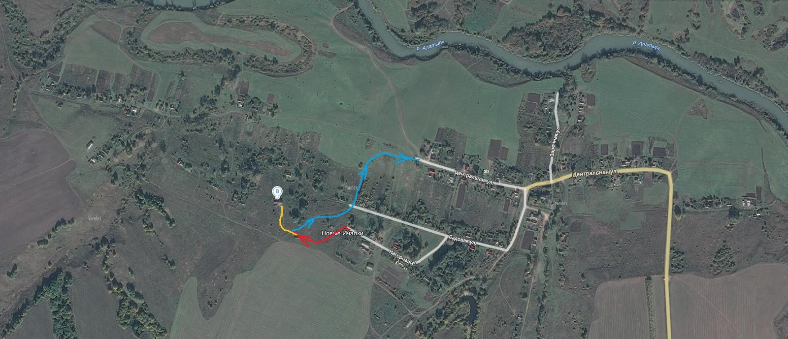 мордовия со спутника в реальном