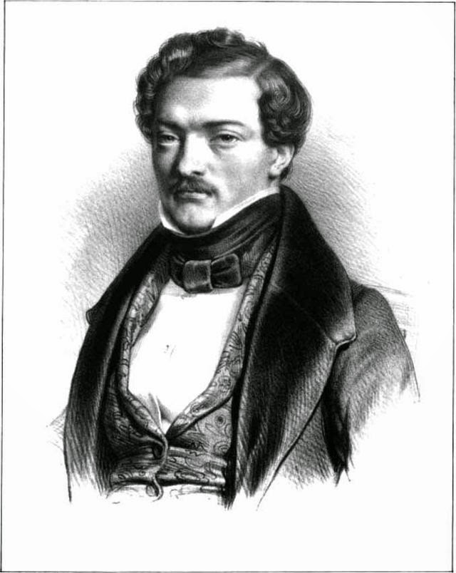Gilbert Duprez, the first Polyeucte in Donizetti's Les Martyrs