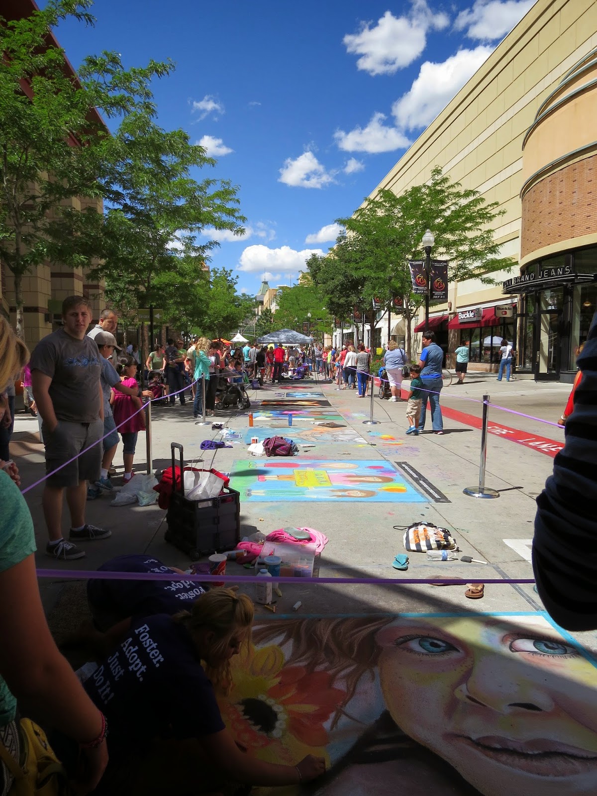 Simply Sweet As Can Be Chalk Art Festival 2014